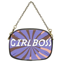 Girlboss Light Line Wave Chevron Chain Purses (one Side)  by Mariart