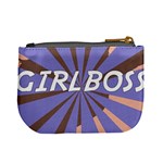 Girlboss Light Line Wave Chevron Mini Coin Purses Back