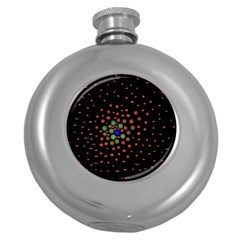 Molecular Chemistry Of Mathematical Physics Small Army Circle Round Hip Flask (5 Oz)