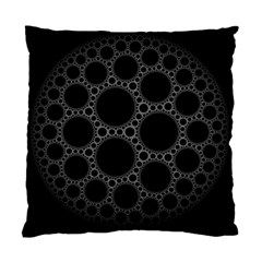 Plane Circle Round Black Hole Space Standard Cushion Case (two Sides)