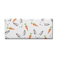 Rabbit Carrot Pattern Weft Step Face Cosmetic Storage Cases by Mariart