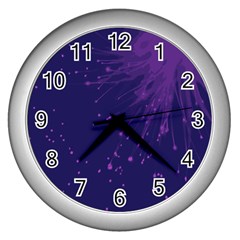 Big bang Wall Clocks (Silver) 