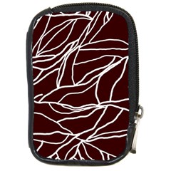 River System Line Brown White Wave Chevron Compact Camera Cases by Mariart