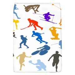 Sport Player Playing Flap Covers (l)  by Mariart