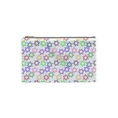 Star Space Color Rainbow Pink Purple Green Yellow Light Neons Cosmetic Bag (small)  by Mariart