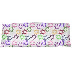 Star Space Color Rainbow Pink Purple Green Yellow Light Neons Body Pillow Case Dakimakura (two Sides) by Mariart