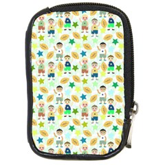 Kids Football Players Playing Sports Star Compact Camera Cases