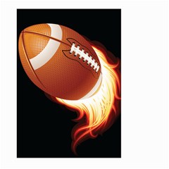 Super Football American Sport Fire Large Garden Flag (two Sides)