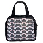 Tagged Bunny Illustrator Rabbit Animals Face Classic Handbags (2 Sides) Front