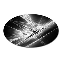 Big Bang Oval Magnet by ValentinaDesign