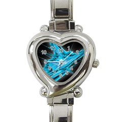 Big Bang Heart Italian Charm Watch by ValentinaDesign