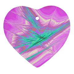 Big Bang Heart Ornament (two Sides) by ValentinaDesign