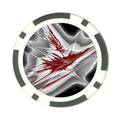 Big Bang Poker Chip Card Guard by ValentinaDesign