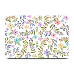 Twigs And Floral Pattern Plate Mats by Coelfen