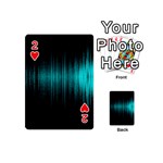 Lights Playing Cards 54 (Mini)  Front - Heart2