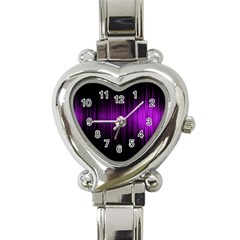 Light Heart Italian Charm Watch by ValentinaDesign