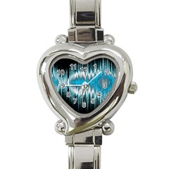 Light Heart Italian Charm Watch by ValentinaDesign