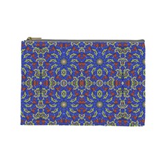 Colorful Ethnic Design Cosmetic Bag (large)  by dflcprints