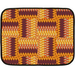 Geometric Pattern Fleece Blanket (mini) by linceazul