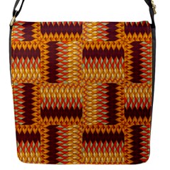 Geometric Pattern Flap Messenger Bag (s) by linceazul