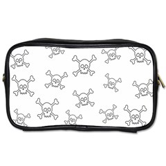 Skull Pattern Toiletries Bags 2-side