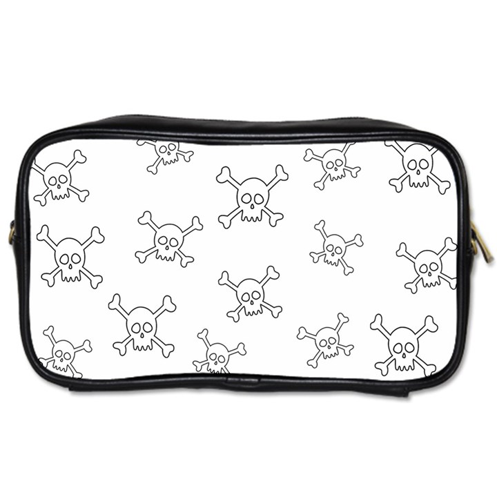 Skull pattern Toiletries Bags 2-Side