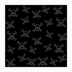 Skull Pattern Medium Glasses Cloth (2-side)