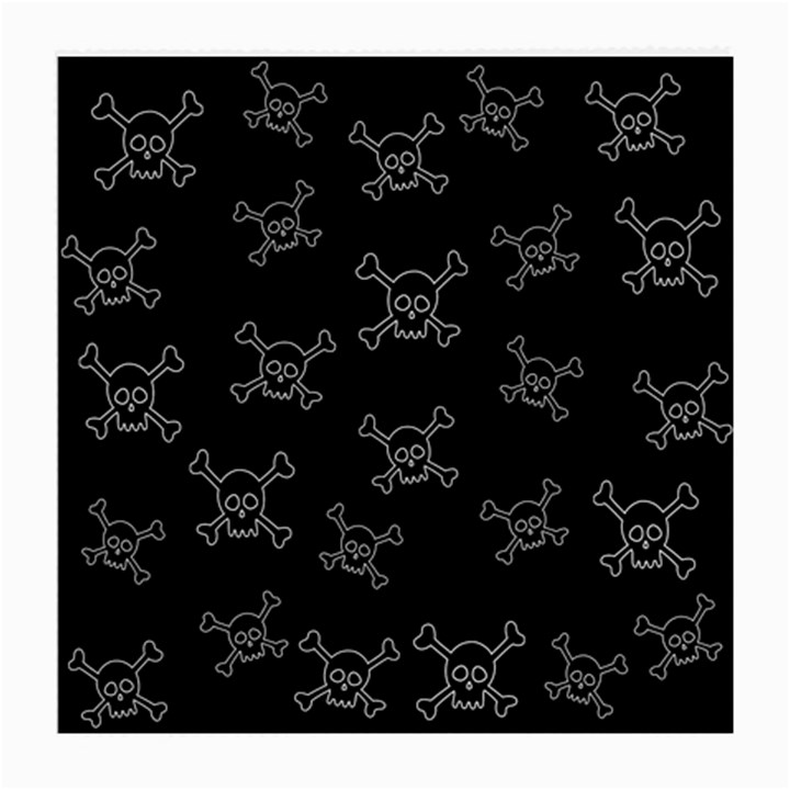 Skull pattern Medium Glasses Cloth (2-Side)