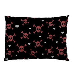 Skull Pattern Pillow Case by ValentinaDesign