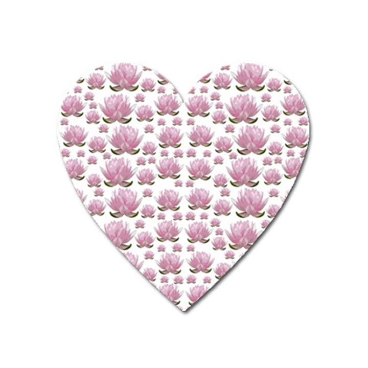 Lotus Heart Magnet