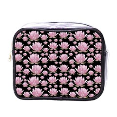 Lotus Mini Toiletries Bags by ValentinaDesign