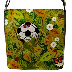 Ball On Forest Floor Flap Messenger Bag (s) by linceazul