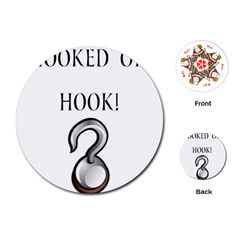 Hooked On Hook! Playing Cards (round)  by badwolf1988store