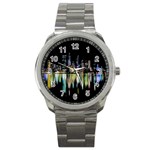 City panorama Sport Metal Watch Front