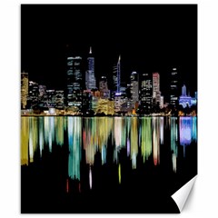 City Panorama Canvas 8  X 10  by Valentinaart