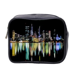 City Panorama Mini Toiletries Bag 2-side by Valentinaart