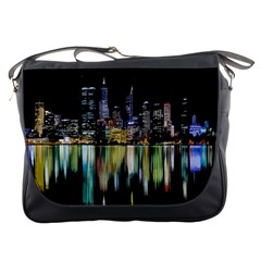 City Panorama Messenger Bags by Valentinaart