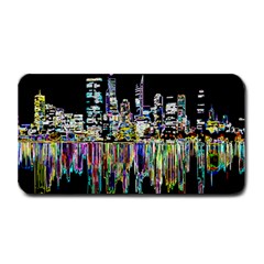 City Panorama Medium Bar Mats by Valentinaart