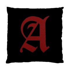 The Scarlet Letter Standard Cushion Case (one Side) by Valentinaart