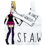 S.F.A.W. Full Print Recycle Bags (L)  Front