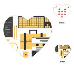 Web Design Mockup Web Developer Playing Cards (heart)  by Nexatart