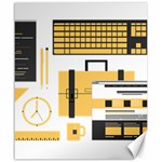 Web Design Mockup Web Developer Canvas 20  x 24   19.57 x23.15  Canvas - 1