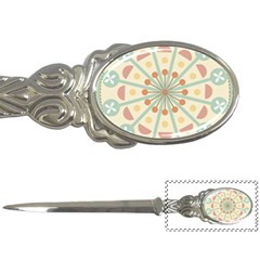 Blue Circle Ornaments Letter Openers