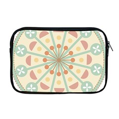 Blue Circle Ornaments Apple Macbook Pro 17  Zipper Case by Nexatart