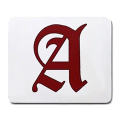 The Scarlet Letter Large Mousepads by Valentinaart
