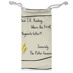 Dear J K  Rowling    Jewelry Bag by badwolf1988store