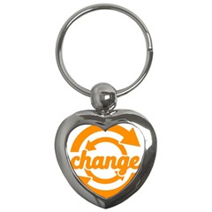 Think Switch Arrows Rethinking Key Chains (Heart) 