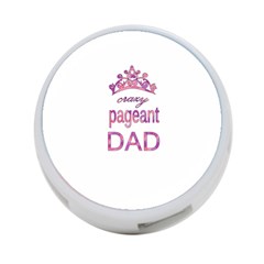 Crazy Pageant Dad 4-port Usb Hub (one Side) by Valentinaart