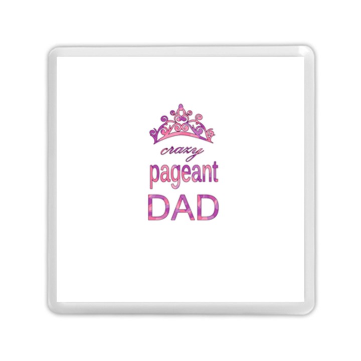 Crazy pageant dad Memory Card Reader (Square) 