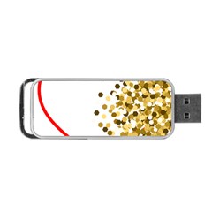 Heart Transparent Background Love Portable Usb Flash (two Sides) by Nexatart